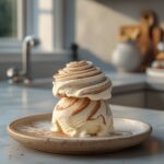 Cinnamon Roll Ice Cream with Cream Cheese Swirl
