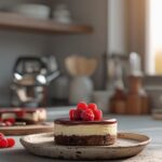 Chocolate Raspberry Cheesecake with Ganache Top