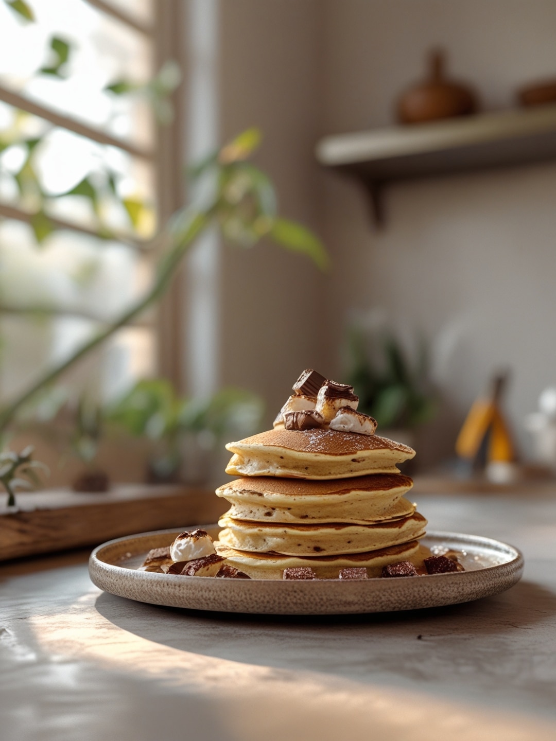 S'mores Pancakes: Sweet Breakfast Option