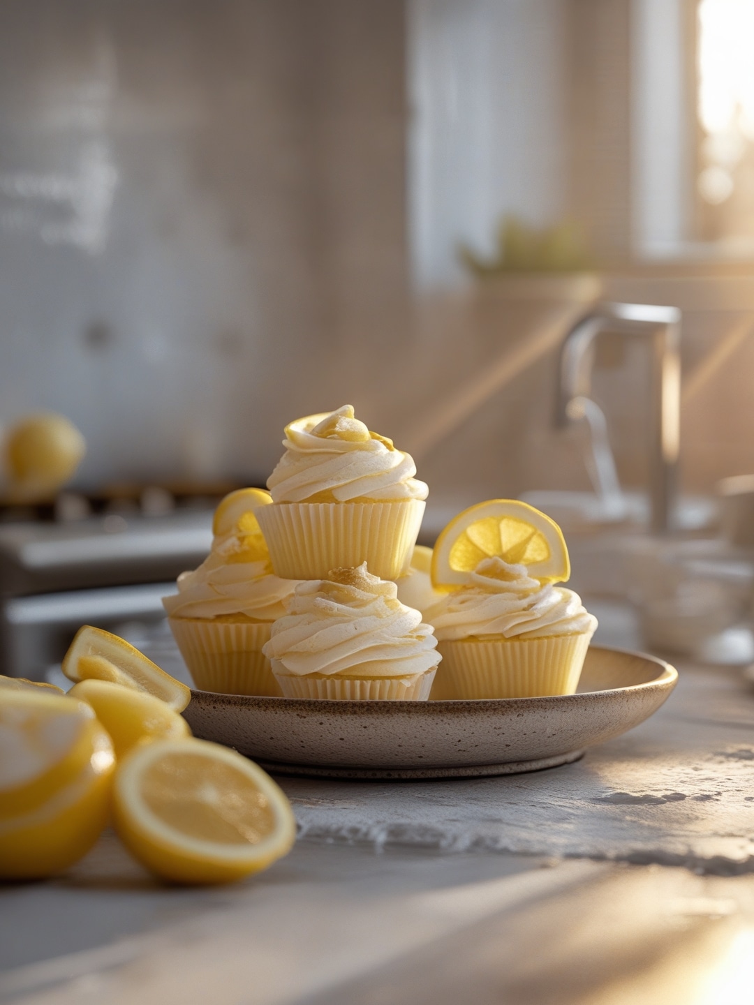 Frozen Lemonade Cupcakes: Sweet Summer Delights