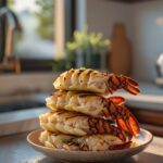 Grilled Garlic Butter Lobster Tails