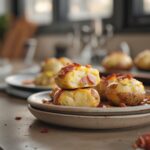 Cheesy Bacon Potato Bombs on the Grill