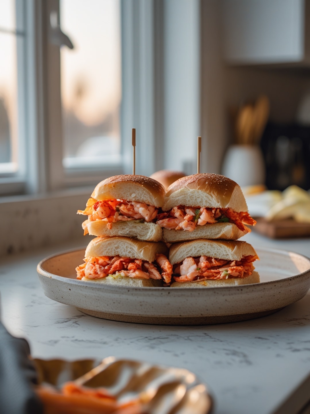 Labor Day Lobster Roll Sliders