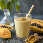 Papaya Ginger Digestion Smoothie