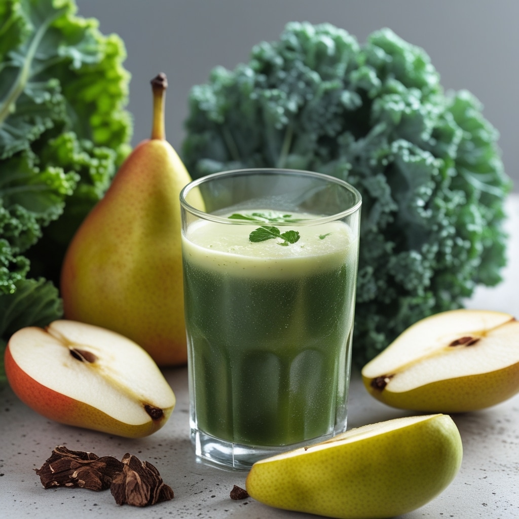 Kale Pear Detox Juice