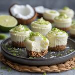 High Protein Coconut Lime Cheesecake Bites