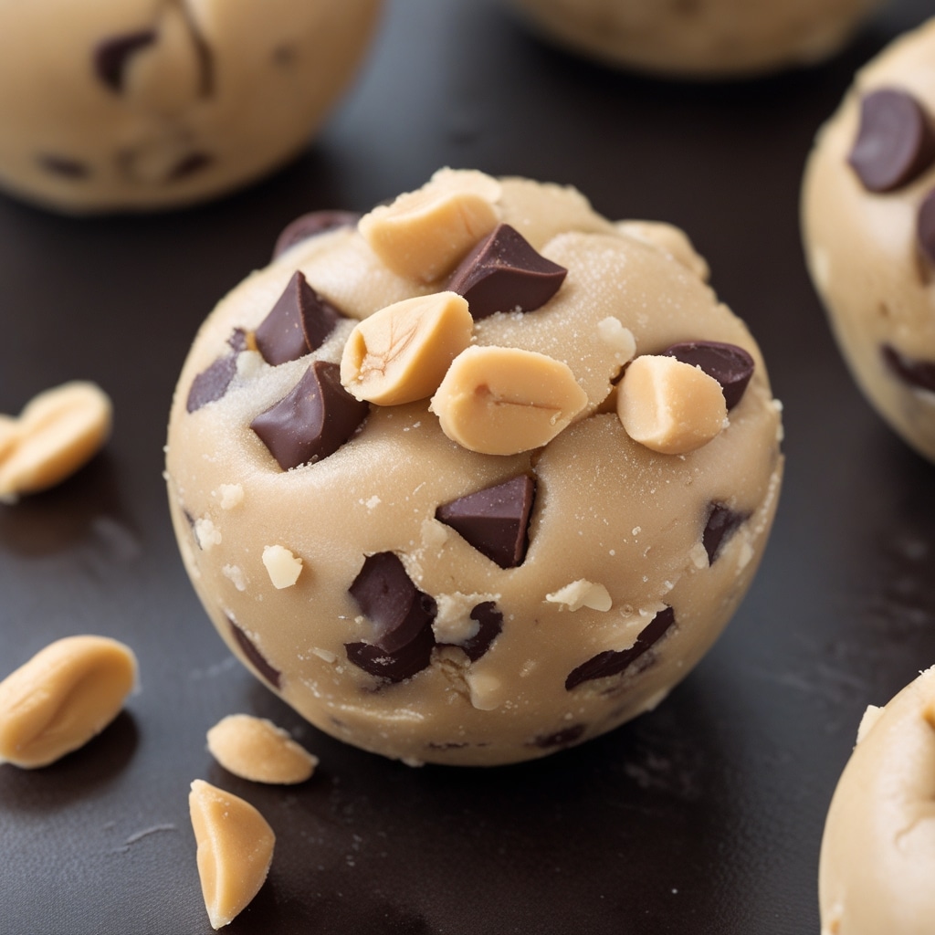 High Protein Peanut Butter Cookie Dough Bites