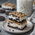 High Protein Cookies & Cream Cottage Cheese Bars