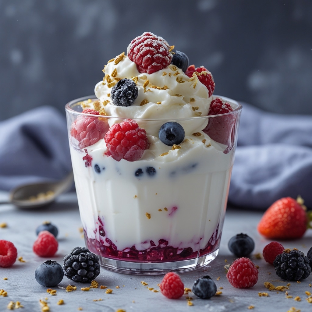 Greek Yogurt Berry Protein Parfait