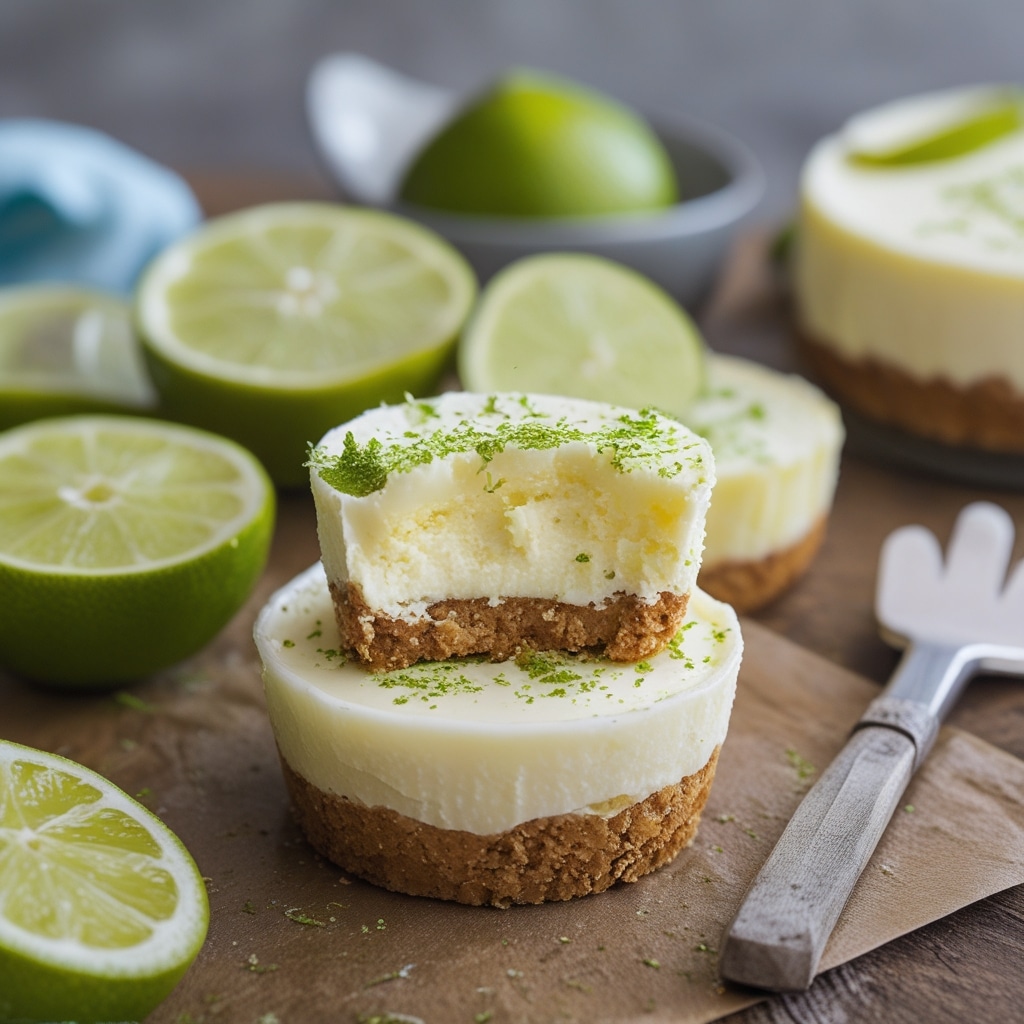 High Protein Key Lime Cheesecake Bites