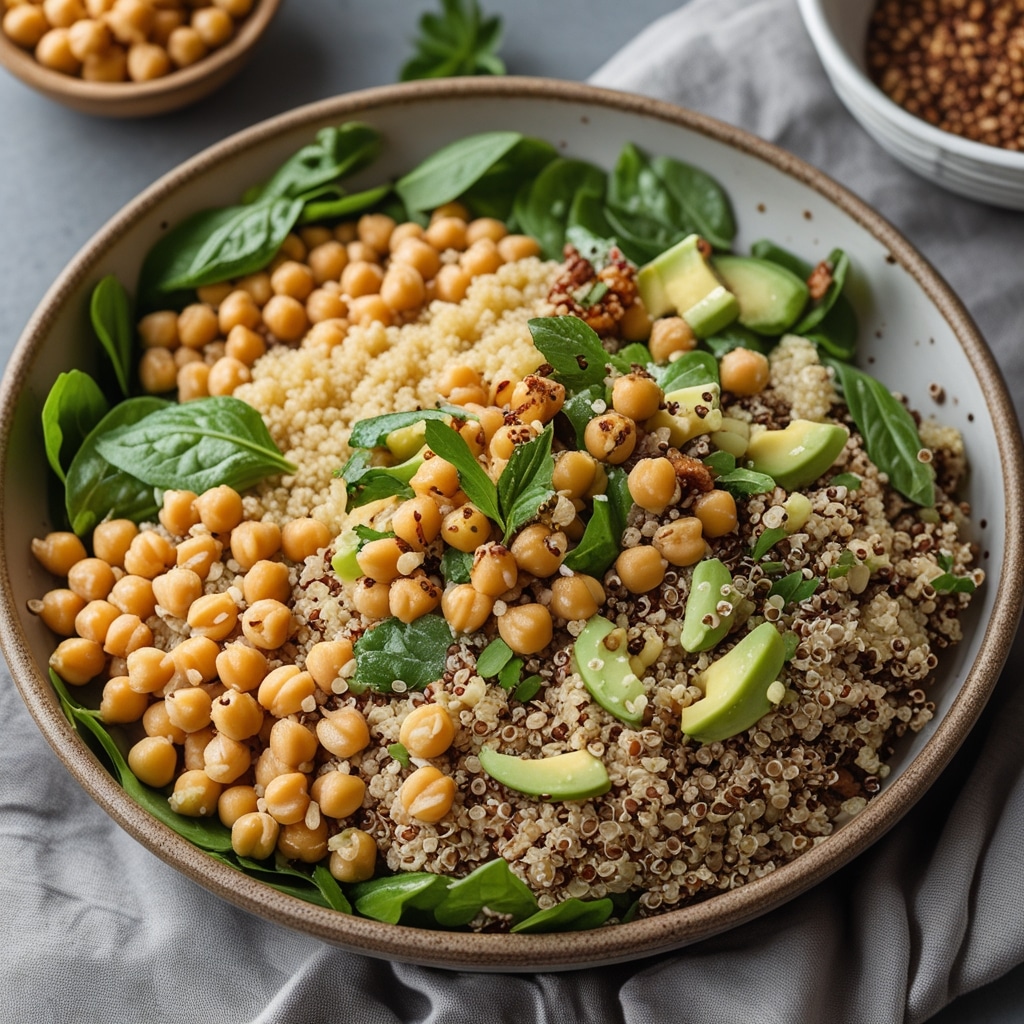 Chickpea Quinoa Power Salad