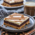 High Protein Espresso Cheesecake Cookie Bars