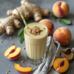 Peach Ginger Recovery Smoothie