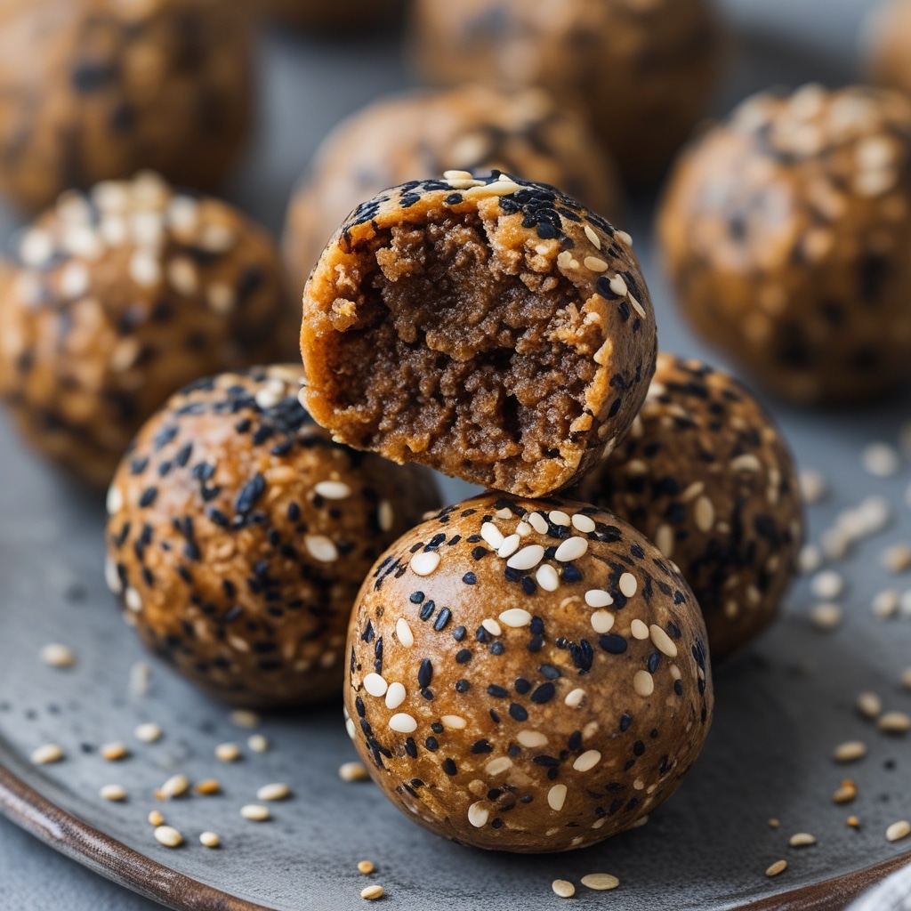 Black Sesame Energy Bites