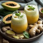 Papaya Ginger Digestion Drink