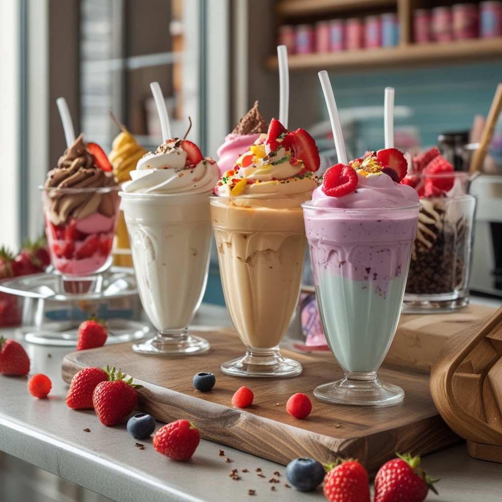 Frozen Yogurt Sundae Bar