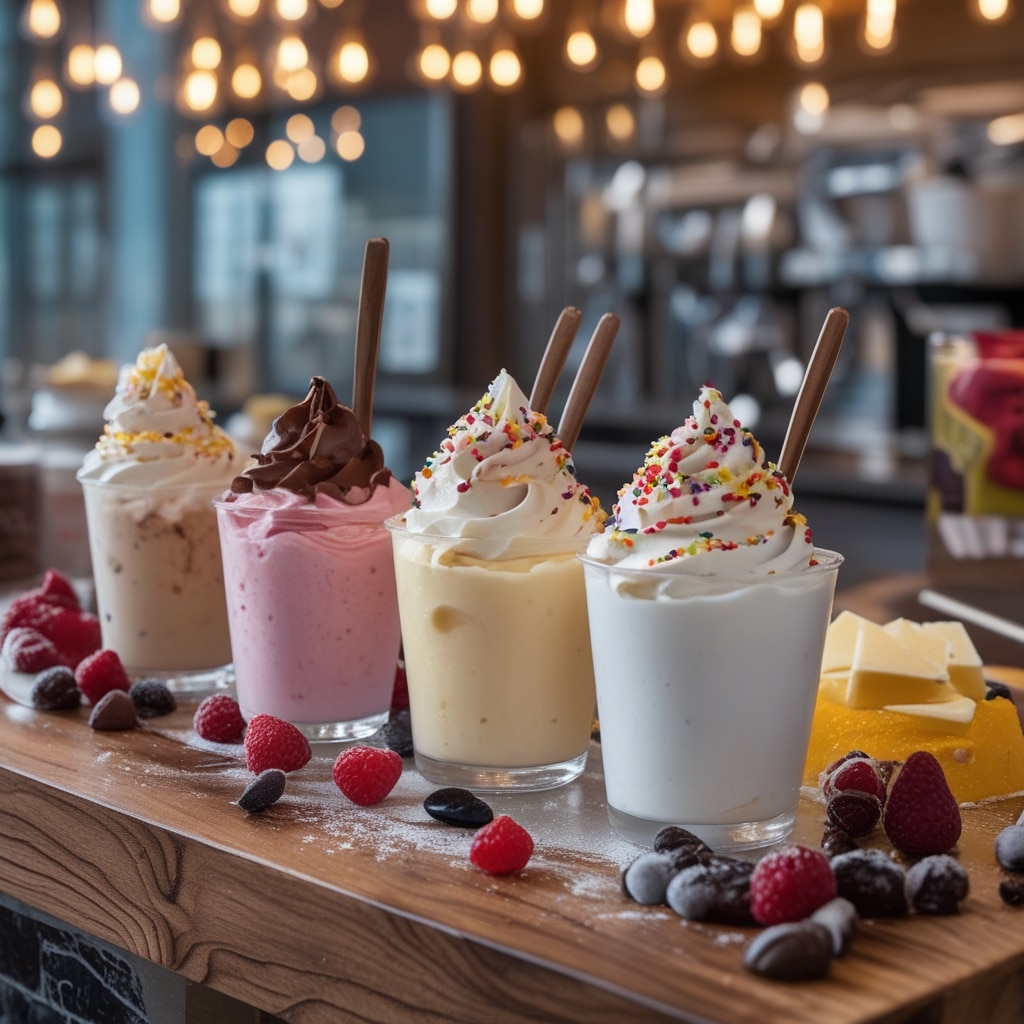 Frozen Yogurt Sundae Bar