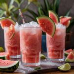 Frozen Watermelon Daiquiris