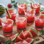 Watermelon Jello Shots for Summer Parties