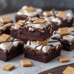 Decadent Chocolate S'mores Brownies