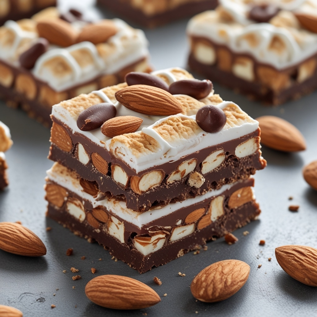 Almond Joy S'mores Bars