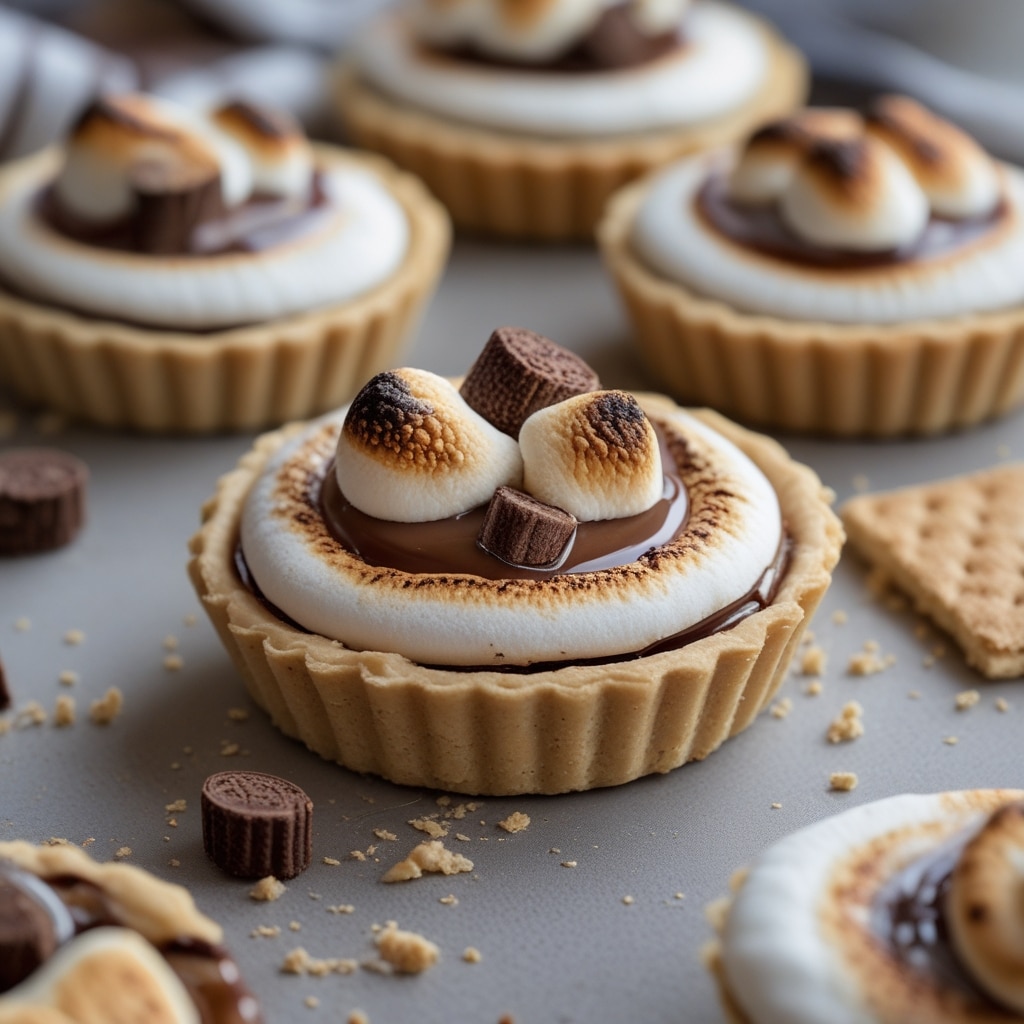 Mini S'mores Tarts for Summer