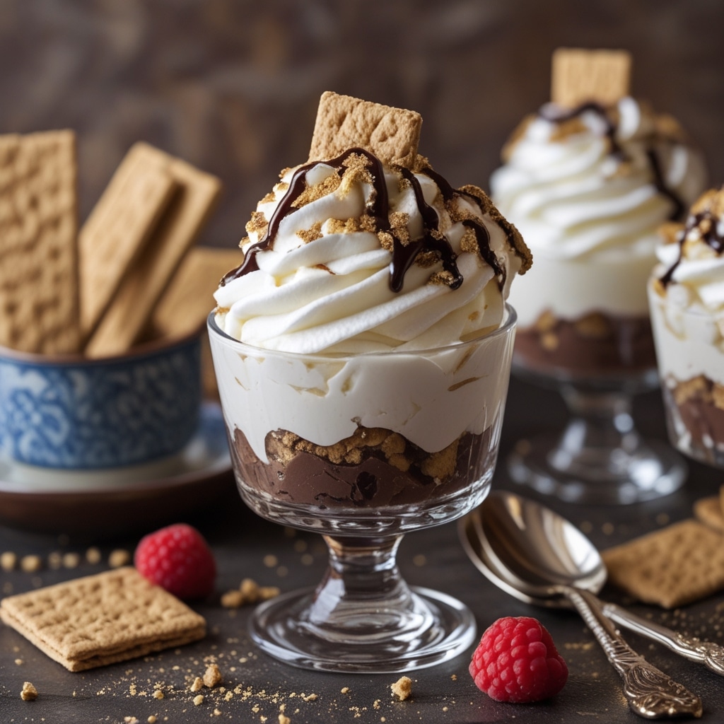 S'mores Mousse Parfait for Elegant Events