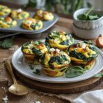 Egg Muffins with Spinach and Feta