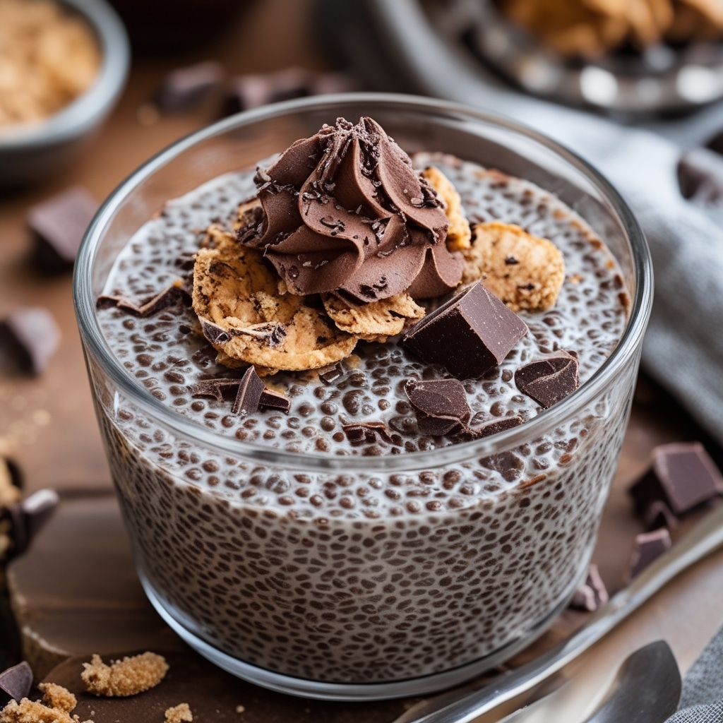 Chocolate Chia Seed Pudding for Desserts