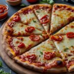 Cheese Pizza with Homemade Tomato Sauce