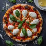 Pizza Margherita with Fresh Mozzarella and Basil