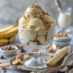 Peanut Butter Banana Ice Cream Sundae