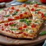 Buffalo Cheese Pizza with a Kick of Flavor