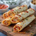 Quick and Easy Cheese Pizza Roll-Ups for Kids