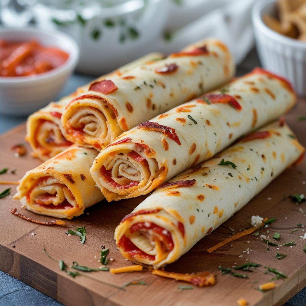 Quick and Easy Cheese Pizza Roll-Ups for Kids