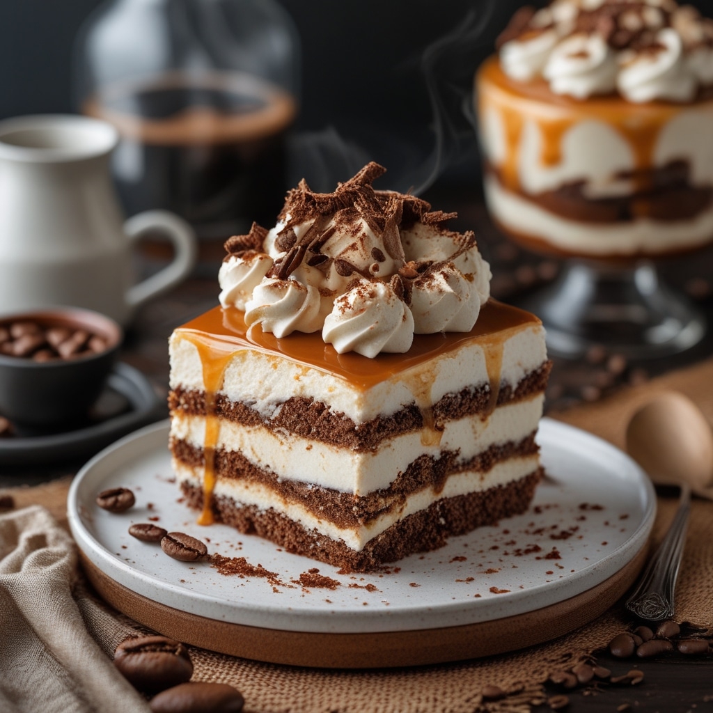 Caramel Coffee Tiramisu