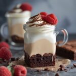 Affogato Style Brownies