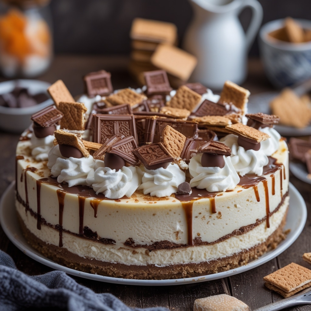 Over-the-Top S'mores Cheesecake