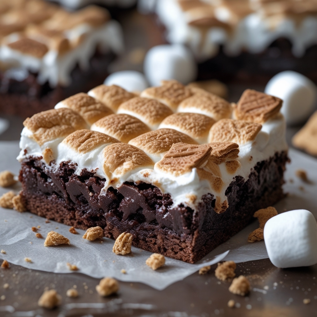 S'mores Brownies: Gooey and Decadent