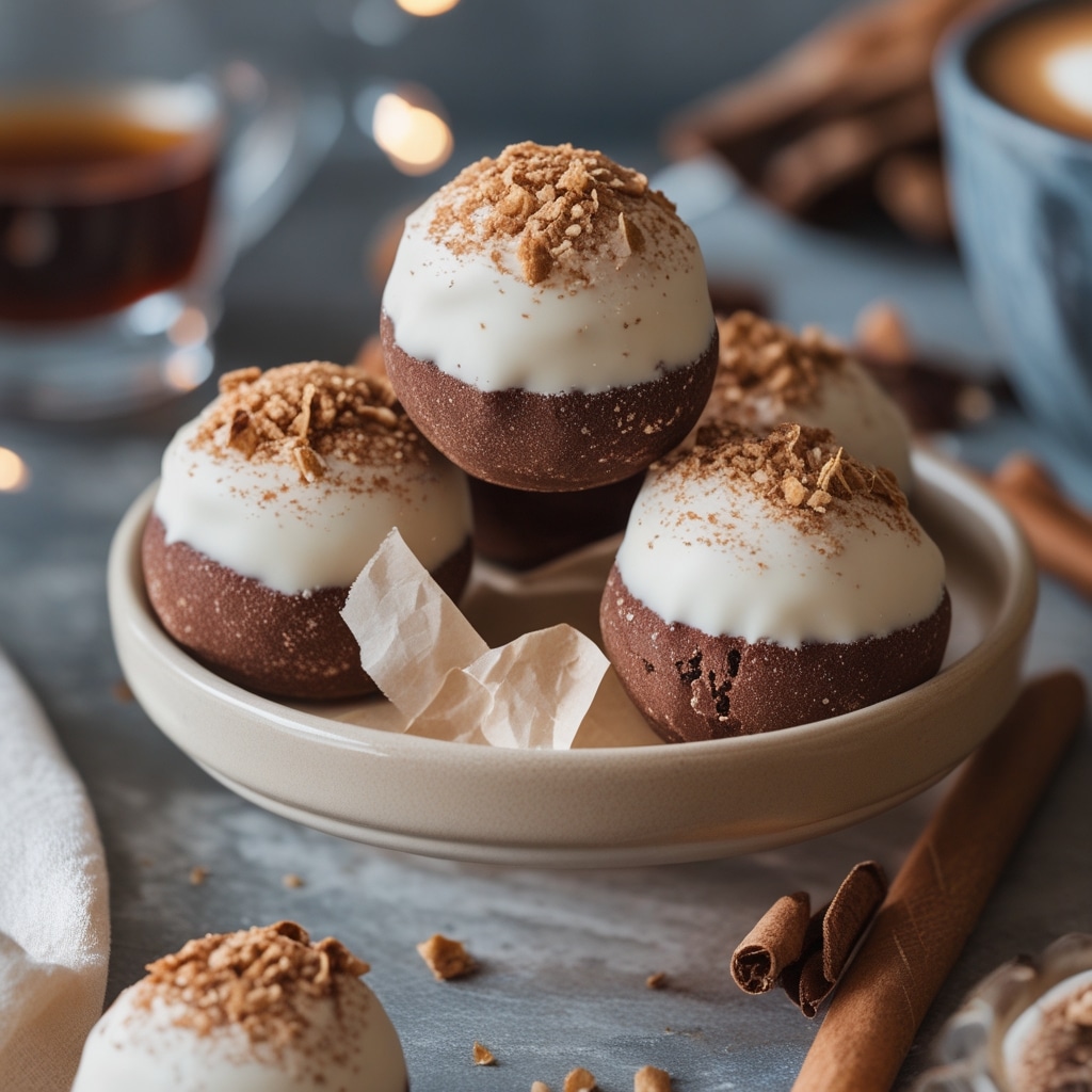 Maple Latte Truffles