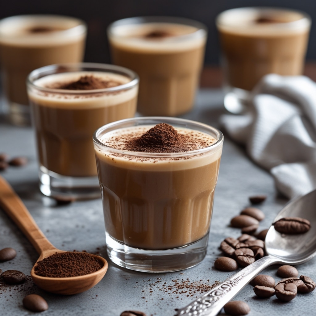 Kahlúa Coffee Pudding Shots