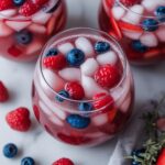 Sparkling Red, White & Blue Sangria
