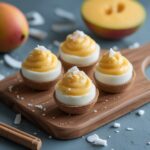 High Protein Mango Coconut Yogurt Bites