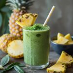 Spirulina Pineapple Energy Smoothie