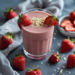 Strawberry Protein Recovery Smoothie