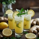 Lemon Ginger Immunity Shots