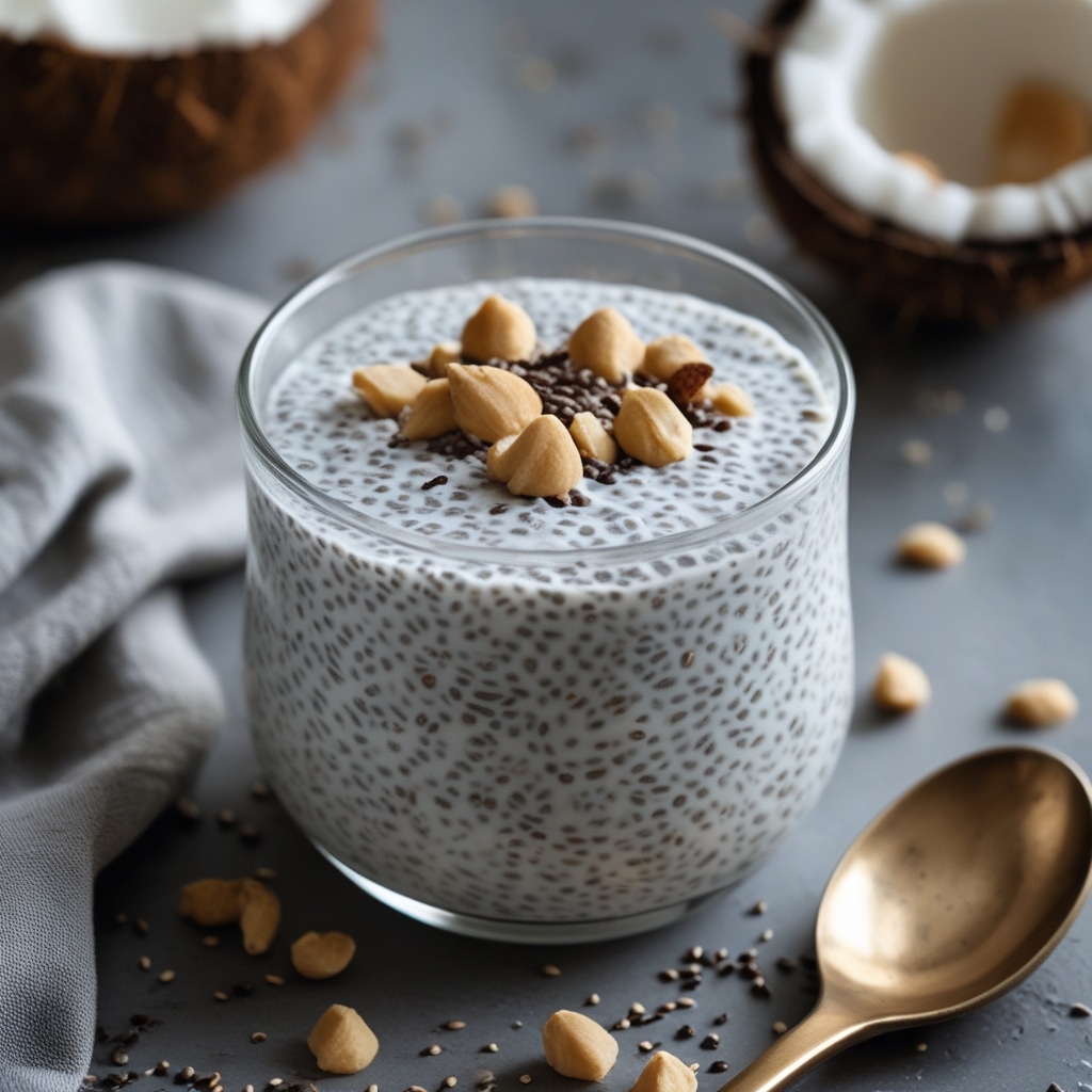 Chia Seed Coconut Pudding