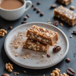 High Protein Espresso Walnut Protein Bars