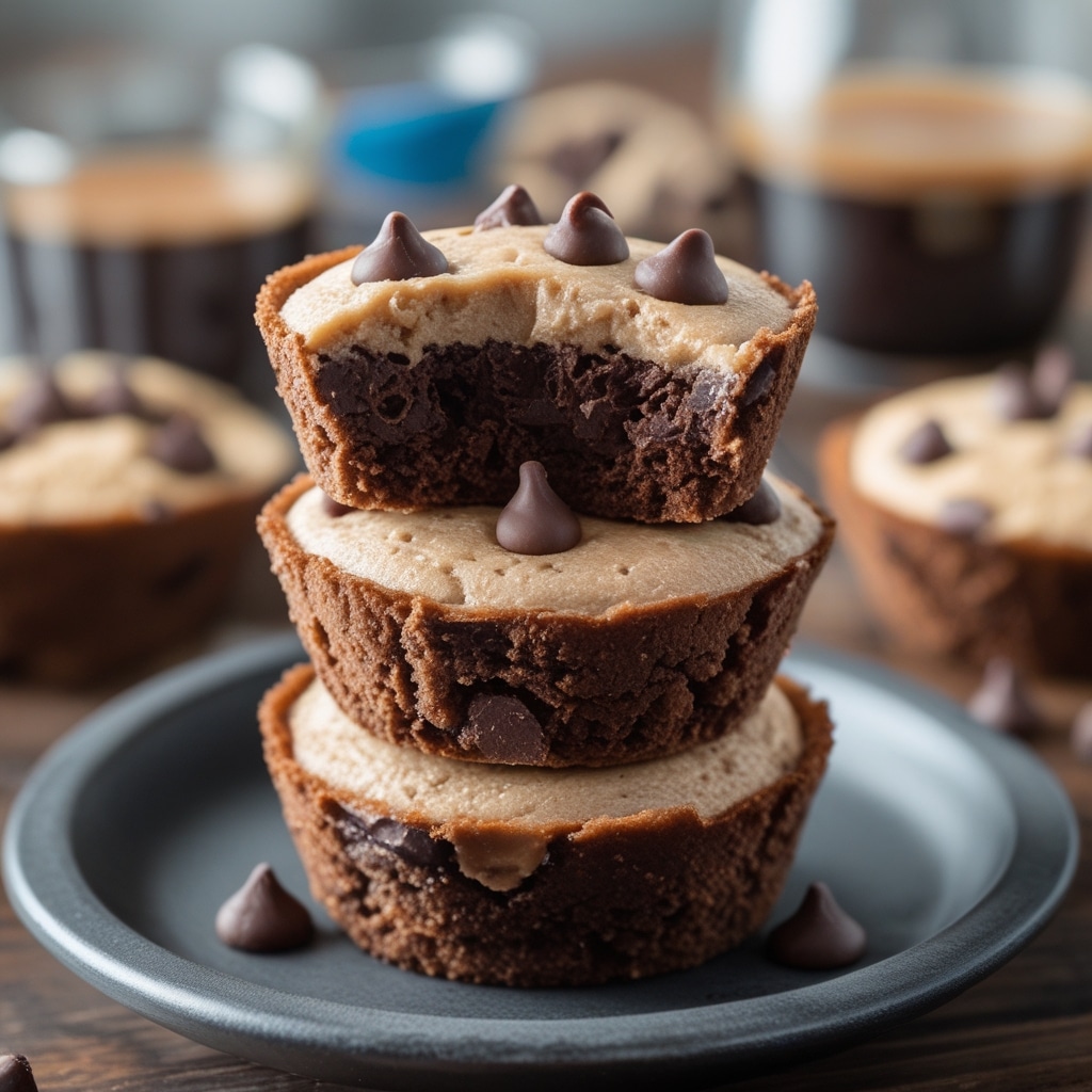 High Protein Espresso Chocolate Chip Cups
