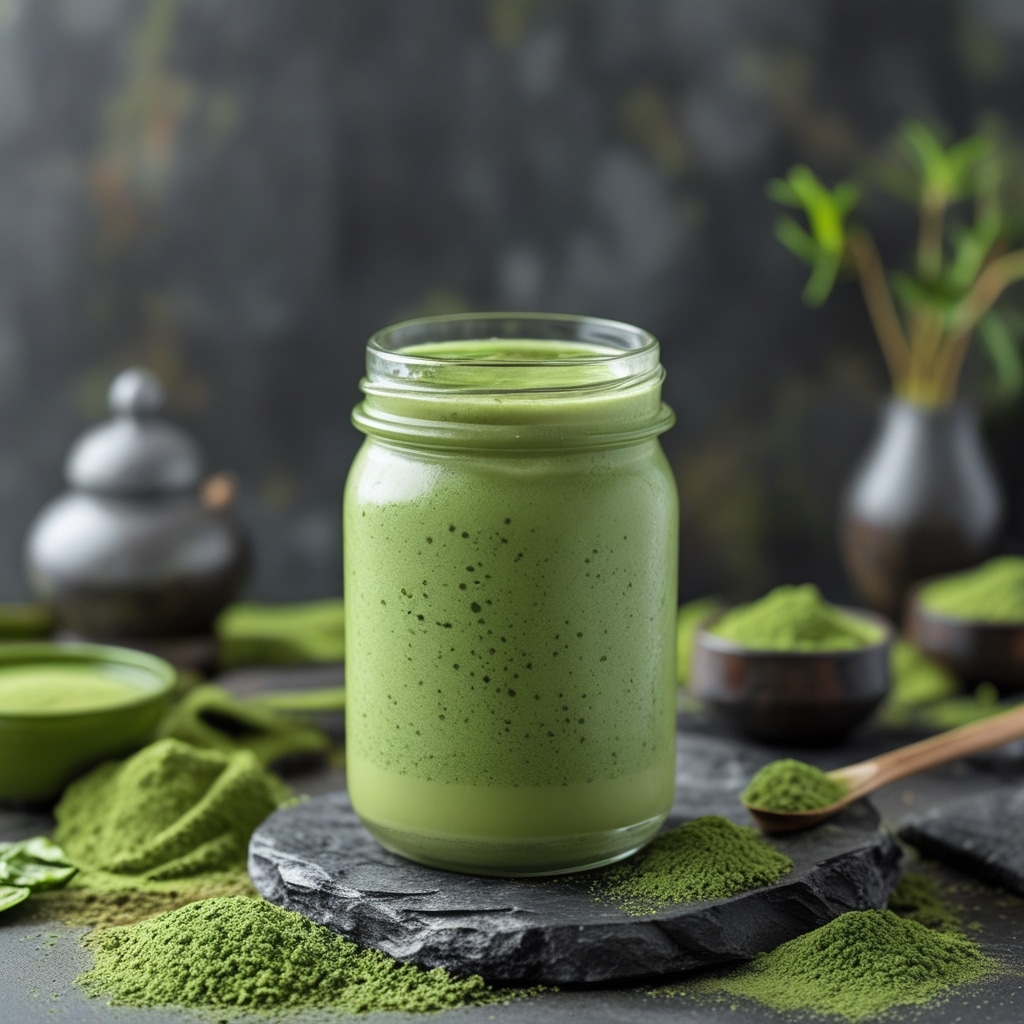 Matcha Green Tea Protein Smoothie